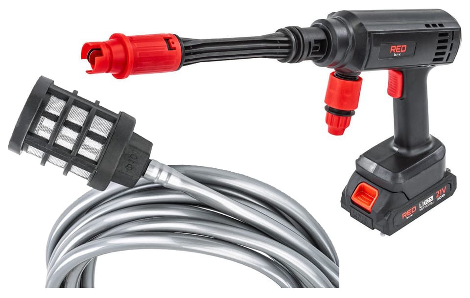Myjka ciśnieniowa akumulatorowa Red Technic RTMC0149