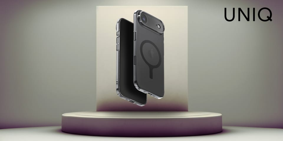 Etui UNIQ Airsuit do iPhone Air Magclick Charging czarny