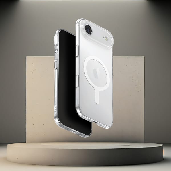 Etui UNIQ Airsuit do iPhone Air Magclick Charging przeźroczysty
