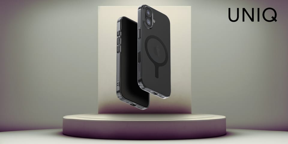 Etui UNIQ Airsuit do iPhone 17 Magclick  Charging czarny