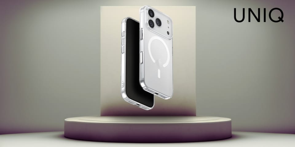 Etui UNIQ Airsuit do iPhone 17 Pro       Magclick Charging przeźroczysty