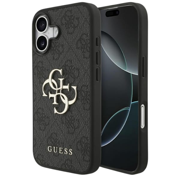 Etui Guess 4G Big Logo do iPhone 17      czarny