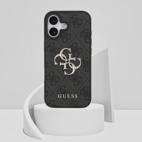 Etui Guess 4G Big Logo do iPhone 17      czarny