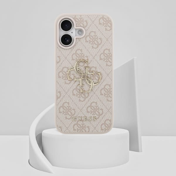 Etui Guess 4G Big Logo do iPhone 17      różowy
