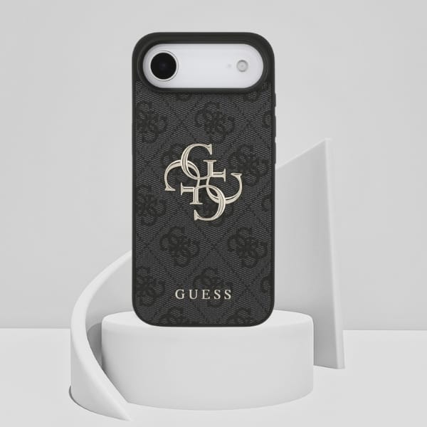 Etui Guess 4G Big Logo do iPhone 17 Air  czarny