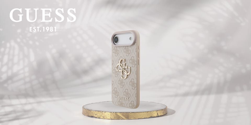 Etui Guess 4G Big Logo do iPhone 17 Air  różowy
