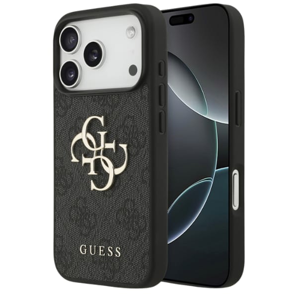 Etui Guess 4G Big Logo do iPhone 17 Pro  czarny