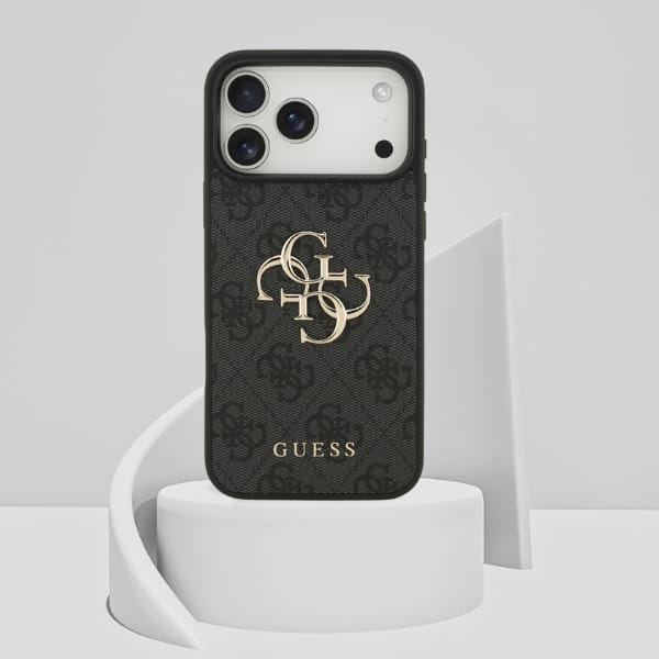 Etui Guess 4G Big Logo do iPhone 17 Pro  Max czarny