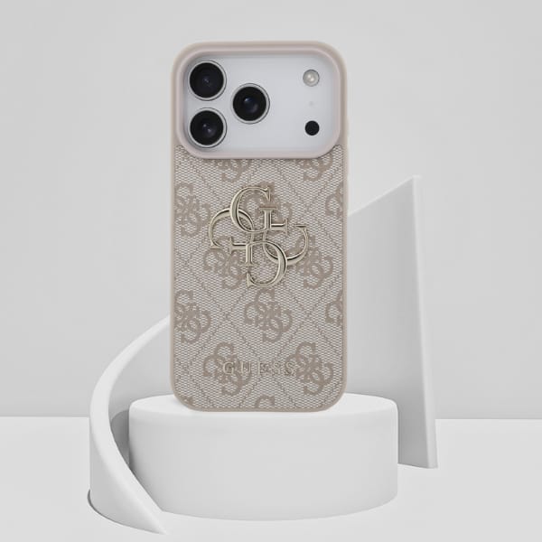 Etui Guess 4G Big Logo do iPhone 17 Pro  różowy