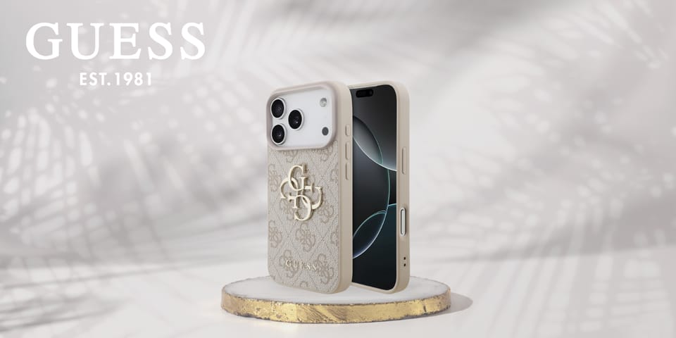 Etui Guess 4G Big Logo do iPhone 17 Pro  różowy