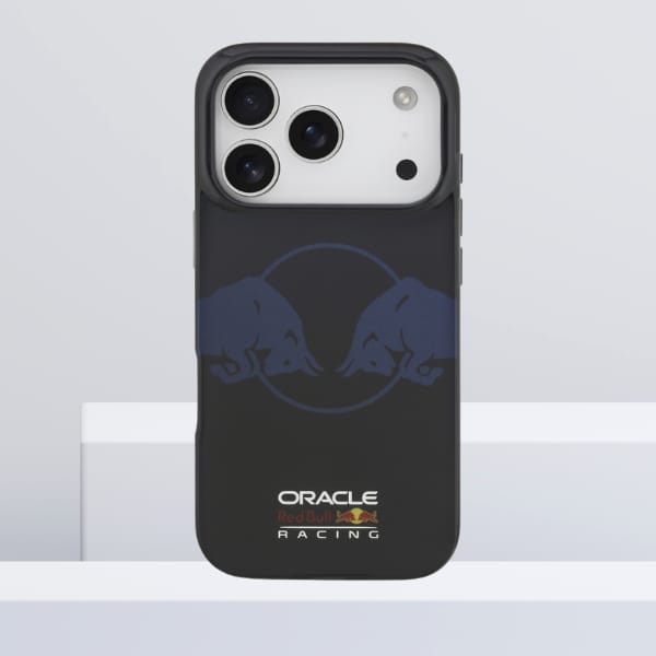 Etui Red Bull IML Transparent Two Bulls  MagSafe do iPhone 17 Pro granatowy