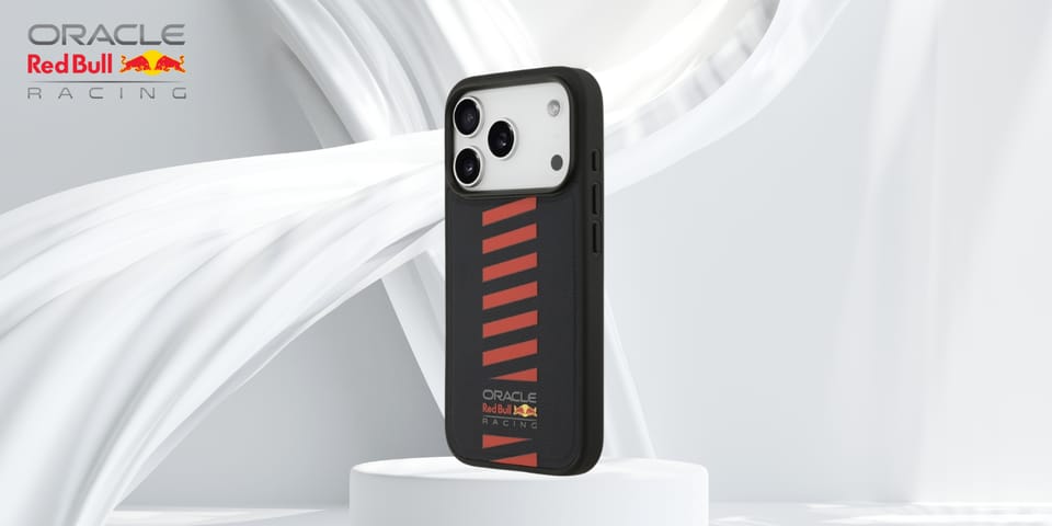 Etui Red Bull Meshed Powerbar MagSafe do iPhone 17 Pro granatowy