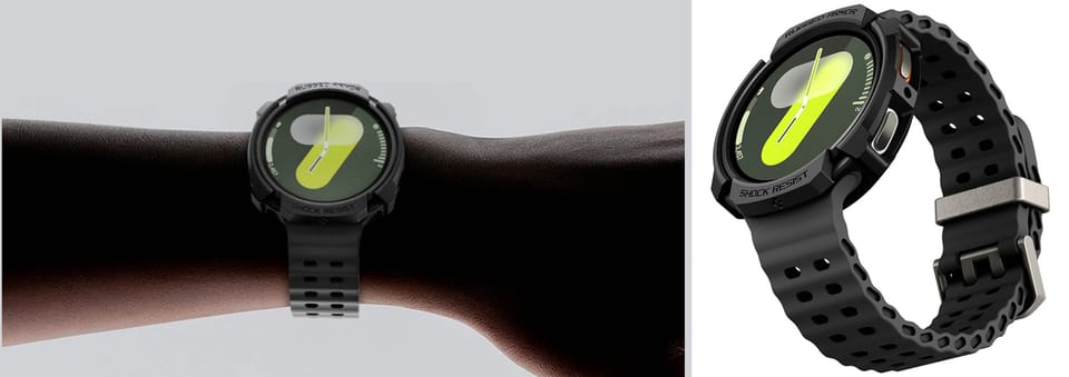 Etui Spigen Rugged Armor do Samsung      Galaxy Watch 8 40mm czarny