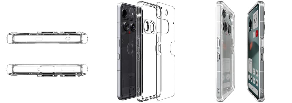 Etui Spigen Ultra Hybrid do Nothing      Phone 3 przezroczysty