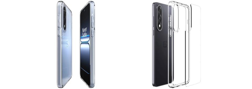 Etui Spigen Ultra Hybrid do OnePlus Nord 5 przezroczysty