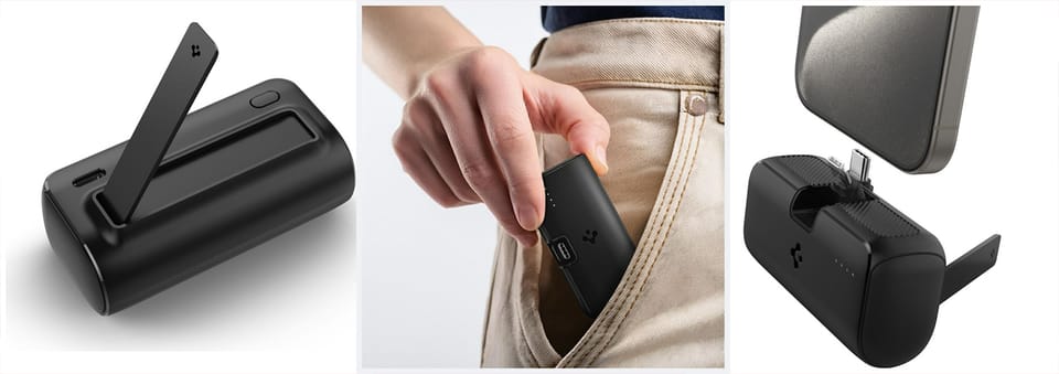 Powerbank Spigen Essential EA2205        5000mAh 22.5W czarny