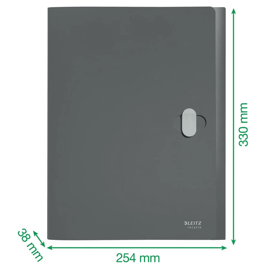 Teczka poszerzana Recycle A4 PP żółta 46230015 LEITZ