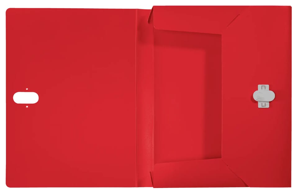 Teczka poszerzana Recycle A4 PP czerwona 46230025 LEITZ