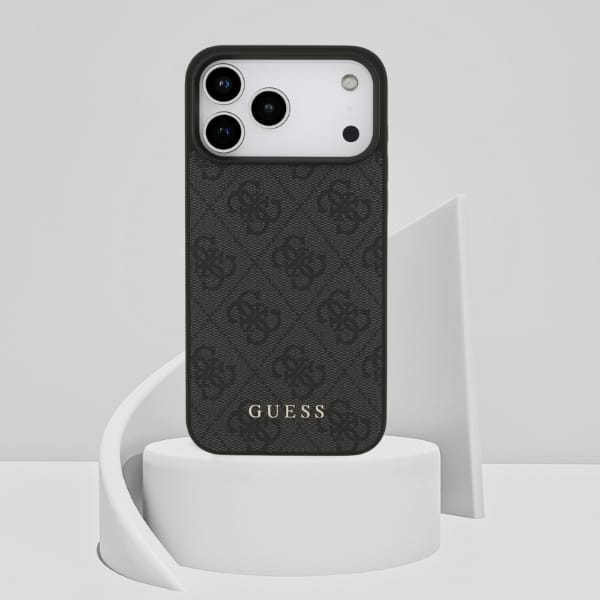 Etui Guess 4G Classic do iPhone 17 Pro   Max czarny