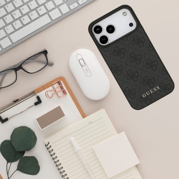 Etui Guess 4G Classic do iPhone 17 Pro   Max czarny
