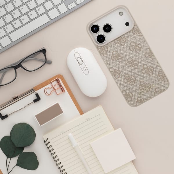 Etui Guess 4G Classic do iPhone 17 Pro   Max różowy
