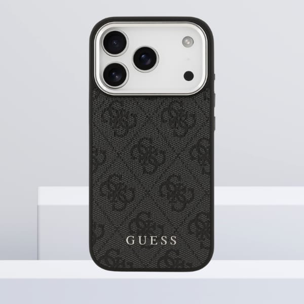 Etui Guess 4G Classic Logo MagSafe do    iPhone 17 Pro czarny