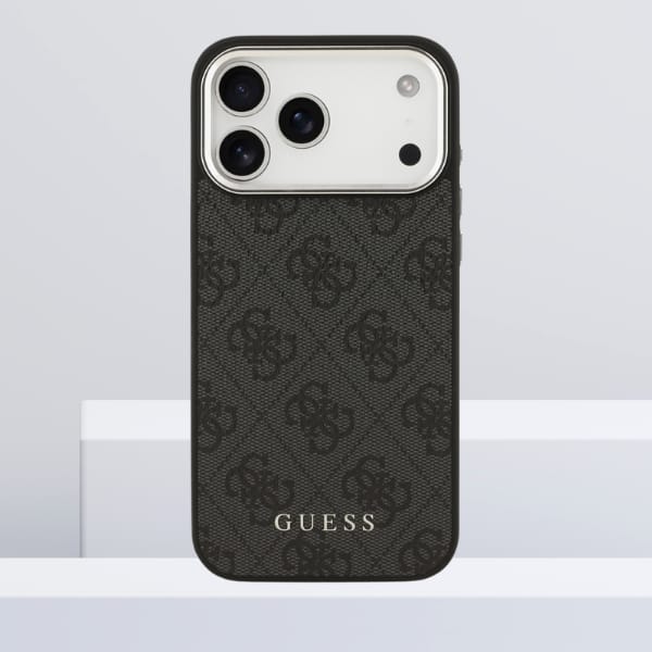 Etui Guess 4G Classic Logo MagSafe do    iPhone 17 Pro Max czarny