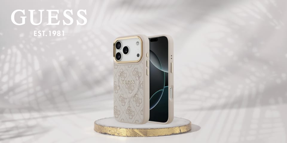 Etui Guess 4G PU Classic Logo MagSafe do iPhone 17 Pro różowy