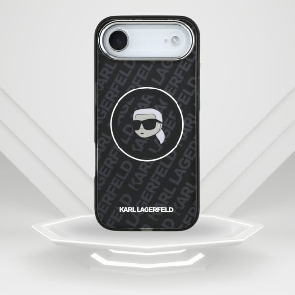 Etui Karl Lagerfeld IML Karl Head Logo   MagSafe do iPhone Air czarny