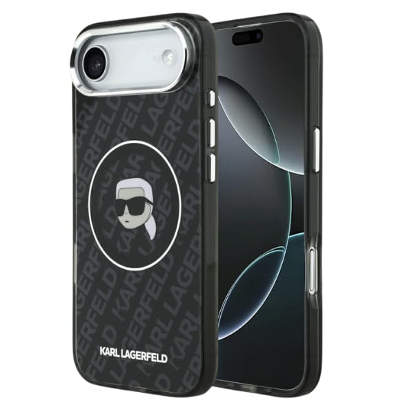 Etui Karl Lagerfeld IML Karl Head Logo   MagSafe do iPhone Air czarny