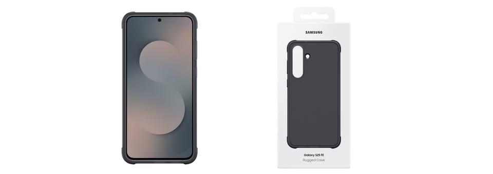 Etui Samsung Rugged do Galaxy S25 FE     czarny