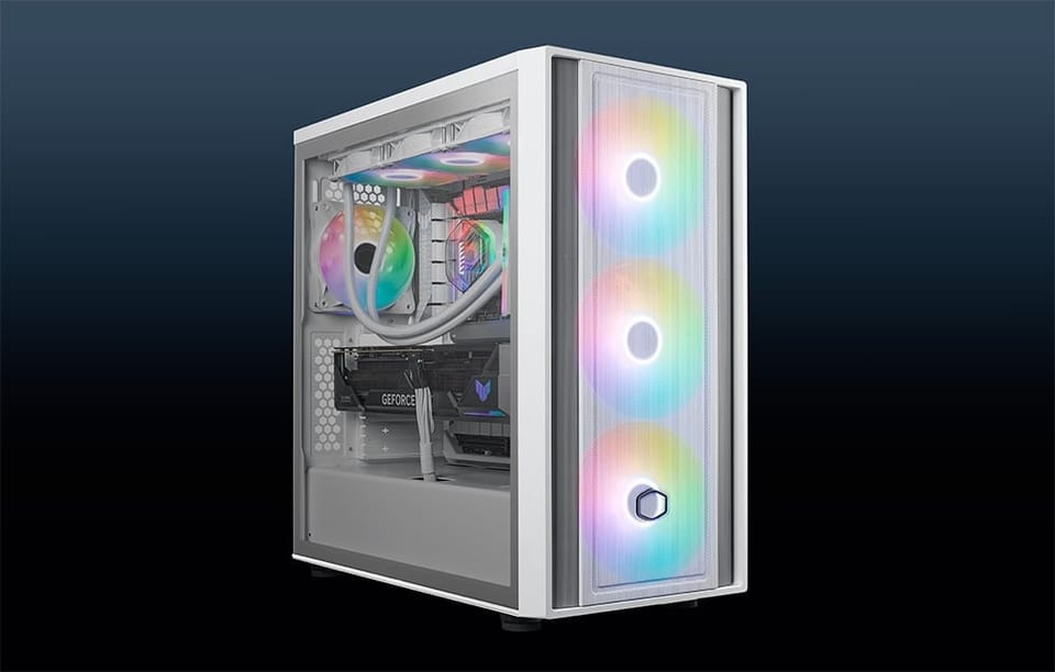 Obudowa do komputera Cooler Master MasterBox 600 (biała)