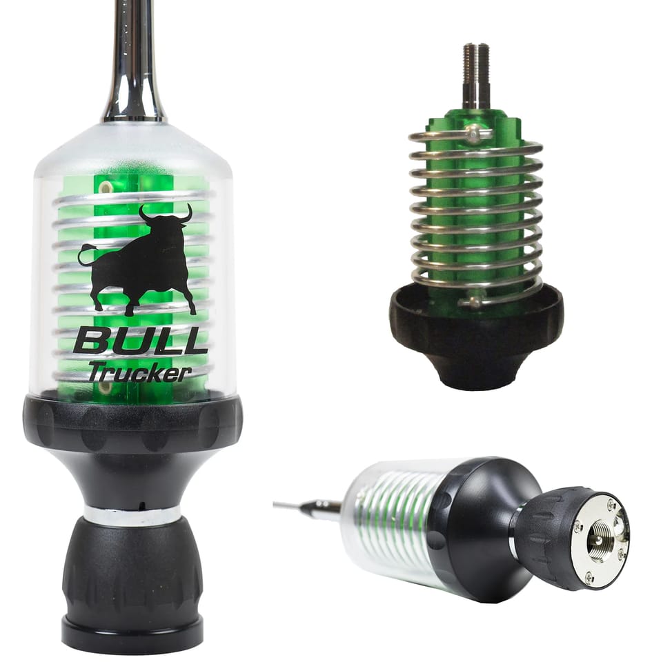 Antena Sirio Bull Trucker 3000 PL LED świeci przy nadawaniu