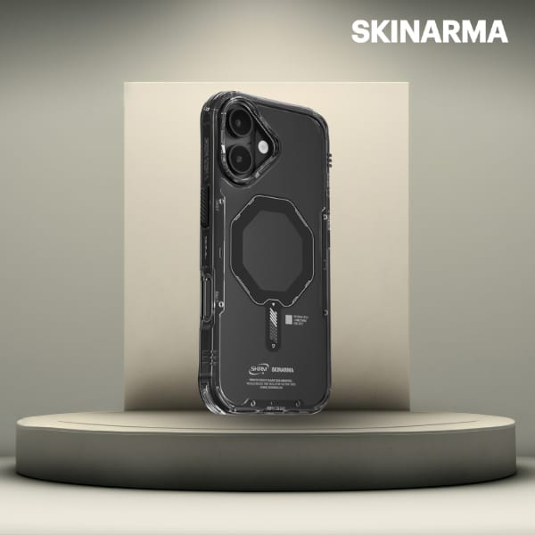 Etui Skinarma Saido do iPhone 17         Magnetic Charging czarny