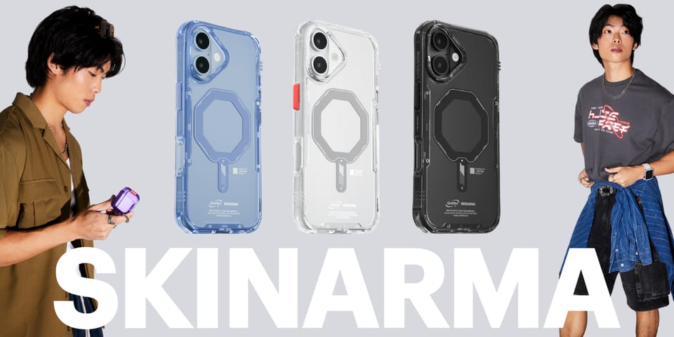 Etui Skinarma Saido do iPhone 17         Magnetic Charging czarny