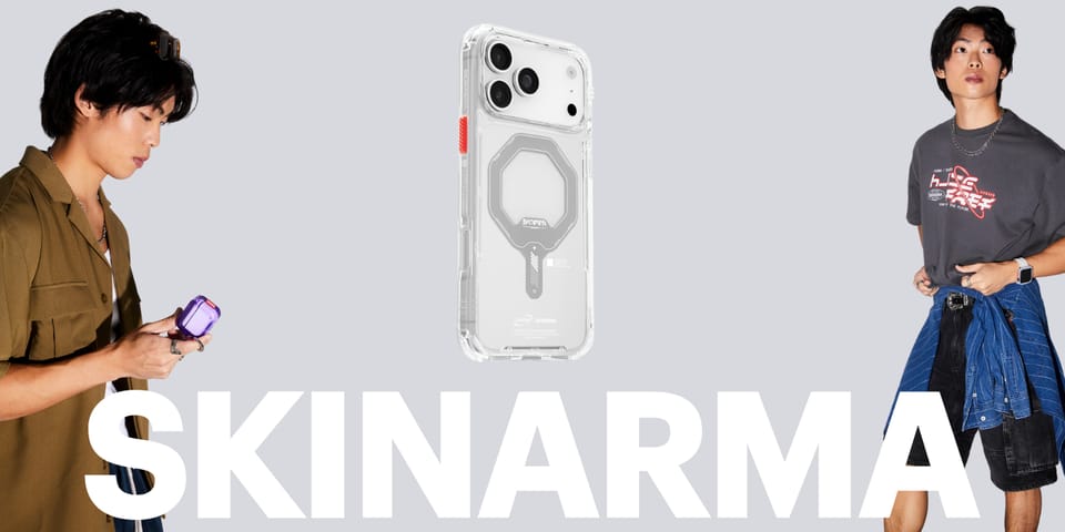 Etui Skinarma Saido do iPhone 17 Pro Max Magnetic Charging przezroczysty