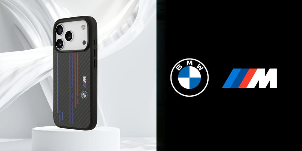 Etui BMW M Kevlar Lines & Logo MagSafe   do iPhone 17 Pro czarny
