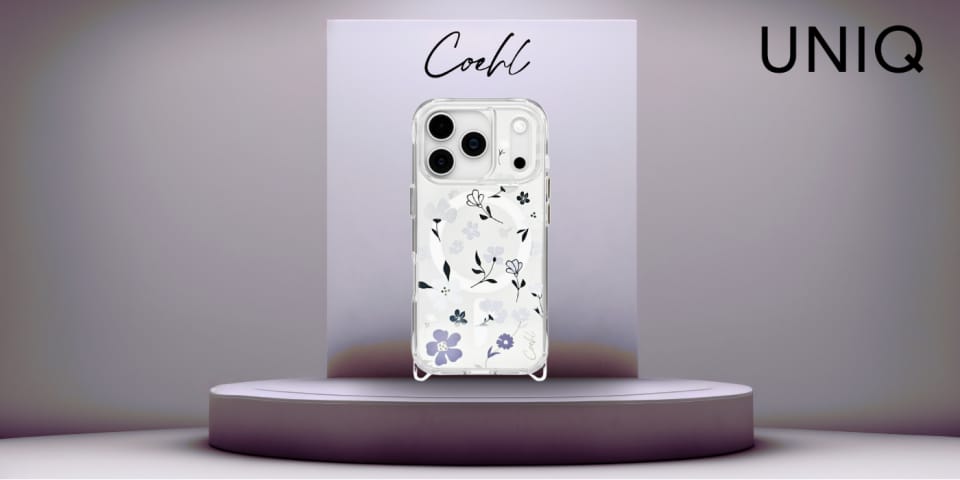 Etui UNIQ Coehl Amara do iPhone 17 Pro   Magnetic Charging lilac