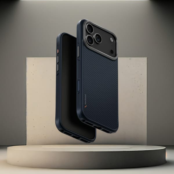 Etui UNIQ Keva do iPhone 17 Pro Max      Magclick Charging niebieski