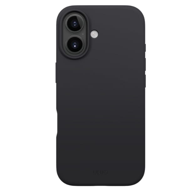 Etui UNIQ Lino do iPhone 17 Magclick     Charging szary