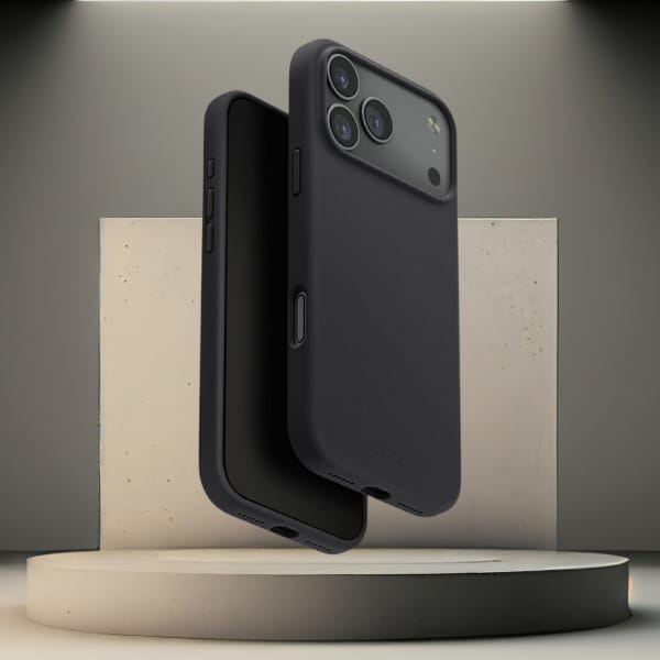 Etui UNIQ Lino do iPhone 17 Pro Magclick Charging szary