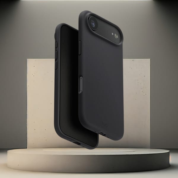 Etui UNIQ Lino do iPhone Air Magclick    Charging szary