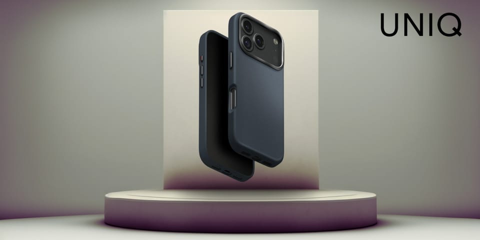 Etui UNIQ Lyden do iPhone 17 Pro         Magclick Charging niebieski