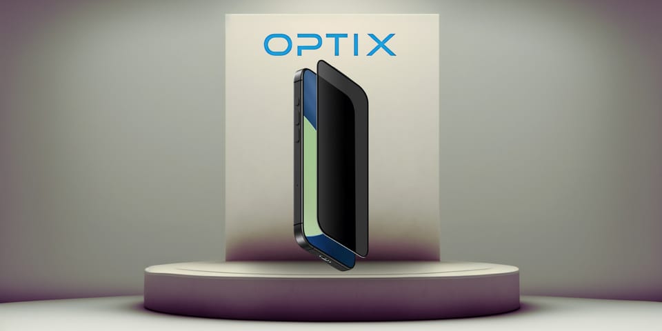 Szkło hartowane UNIQ Optix Privacy do    iPhone Air prywatyzujące