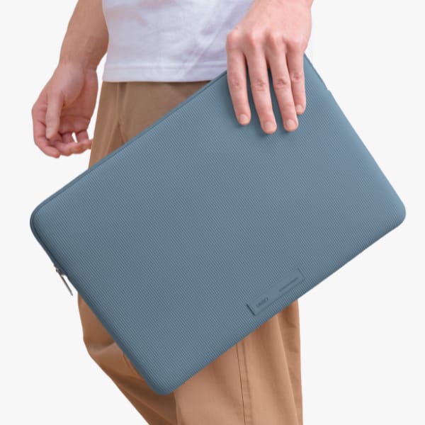 Torba na laptopa UNIQ Cyprus Ridge       Edition Laptop Sleeve 14" water-resistant neoprene niebieski