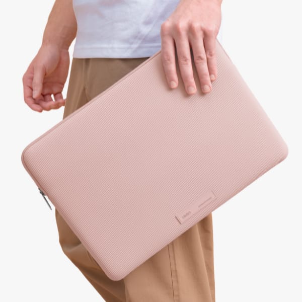 Torba na laptopa UNIQ Cyprus Ridge       Edition Laptop Sleeve 14" water-resistant neoprene różowy