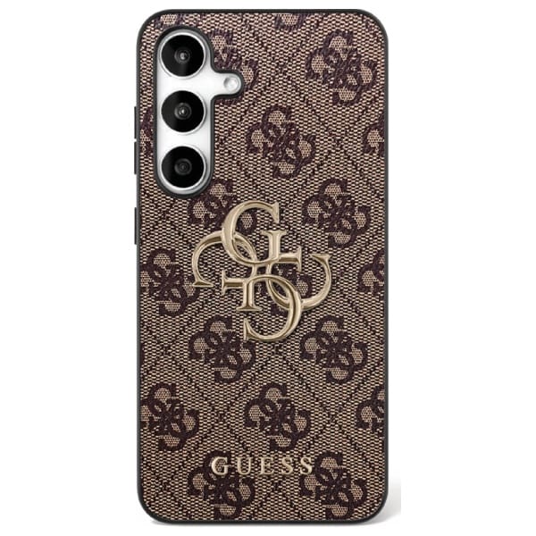 Etui Guess Big 4G Classic Logo do        Samsung Galaxy S25 FE brązowy