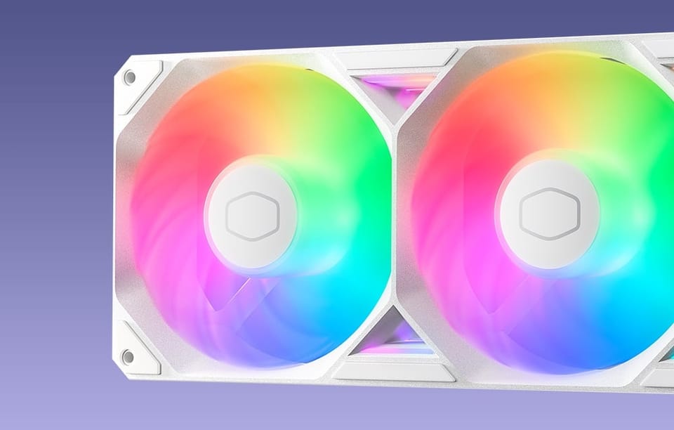 Wentylator Cooler Master SickleFlow Edge 360 ARGB (biały)