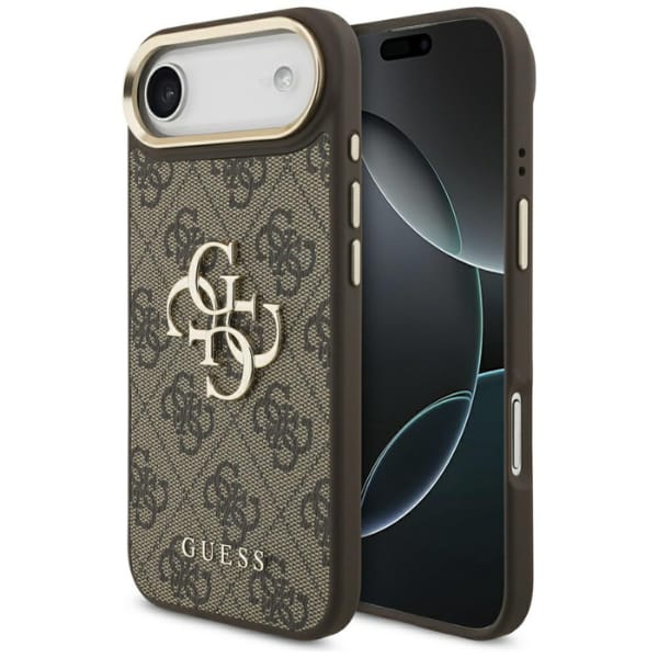 Etui Guess 4G Big 4G Classic Logo do     iPhone Air brązowy złoty