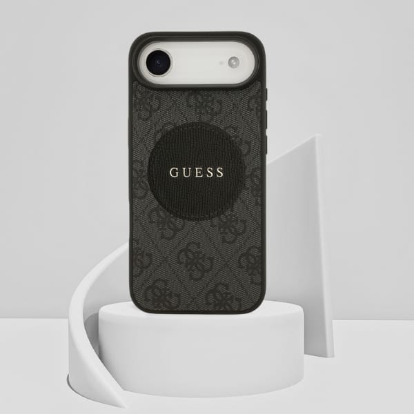Etui Guess 4G Circle Classic Logo        MagSafe do iPhone Air czarny